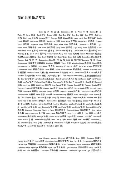 关于“我的世界myitems教程”你可能想知道 关于“我的世界myitems教程”你可能想知道