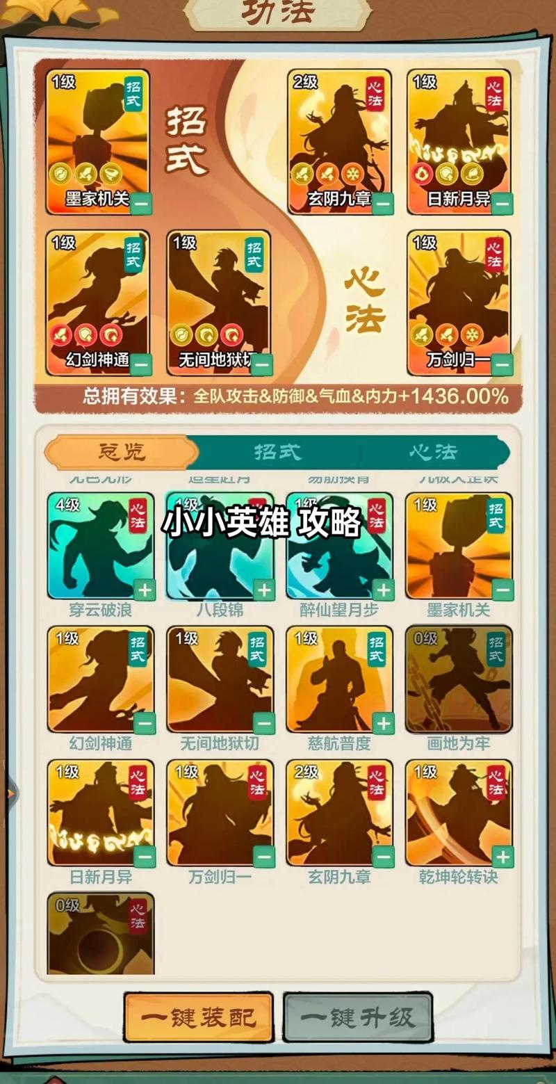 小小英雄攻略，小小英雄攻略人物大全