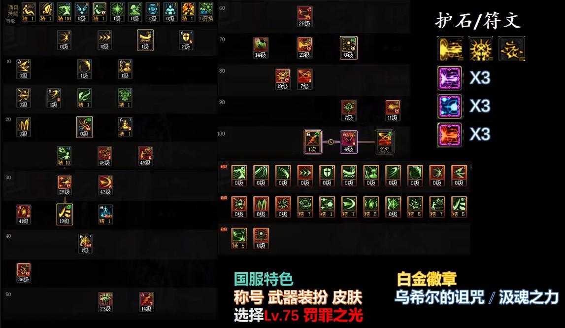“暗帝技能加点”了解游戏快人一步