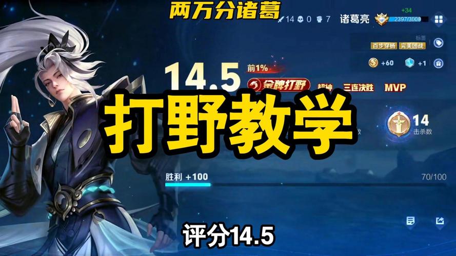 “王者荣耀诸葛亮教程”了解游戏快人一步