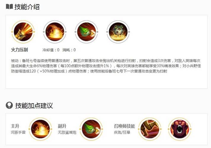 王者荣耀鲁班技能,王者荣耀鲁班技能加点 王者荣耀鲁班技能,王者荣耀鲁班技能加点