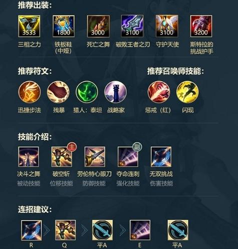 关于“剑姬带什么召唤师技能”你可能想知道 关于“剑姬带什么召唤师技能”你可能想知道