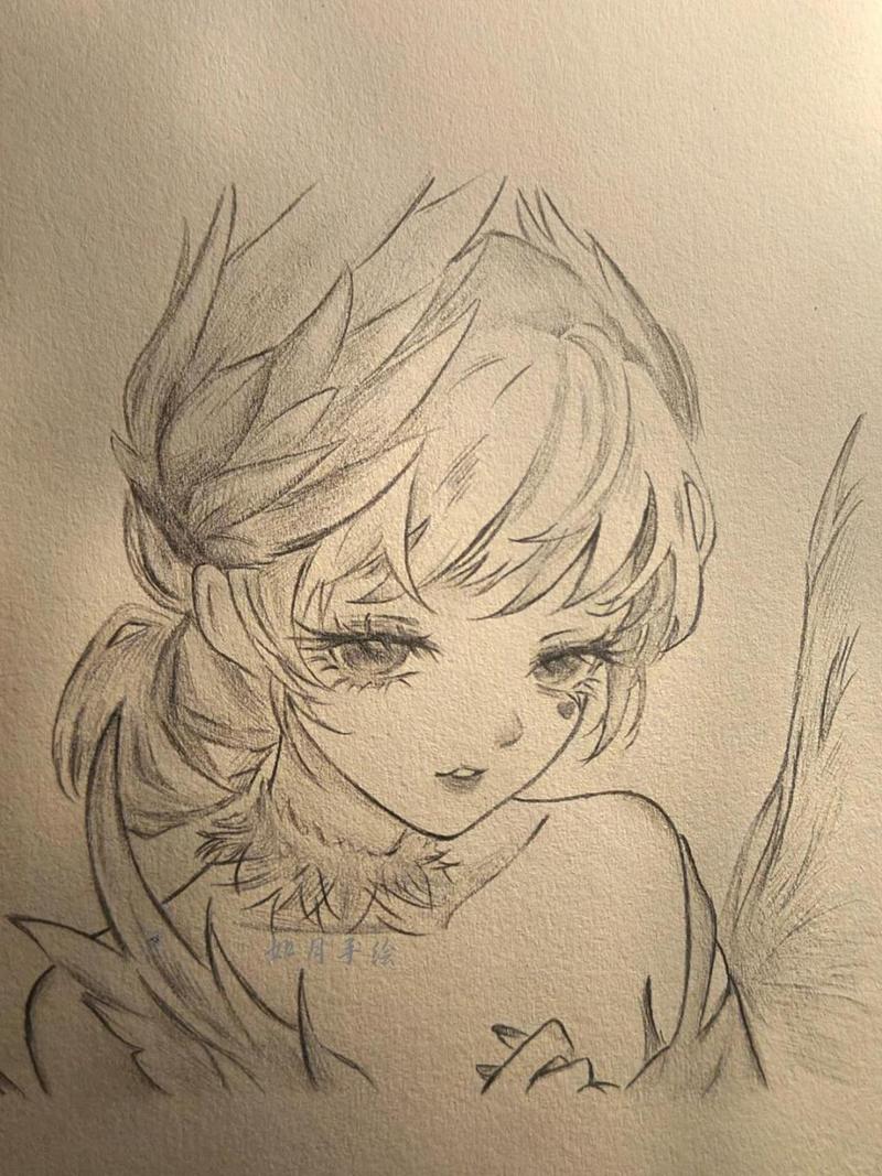 王者荣耀绘画教程小乔，王者荣耀画画小乔