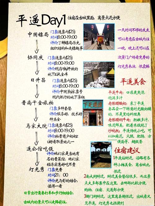 平遥古城一日游攻略/平遥古城一日游攻略2天一夜住宿推荐