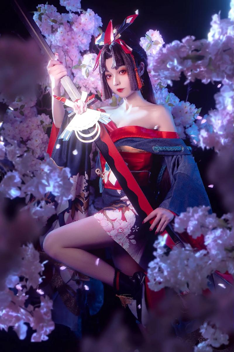 阴阳师刀妖姬cos教程/阴阳师妖刀姬透视图 阴阳师刀妖姬cos教程/阴阳师妖刀姬透视图