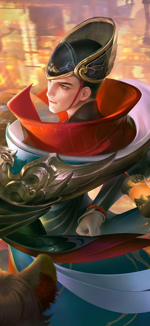 王者荣耀画画教程狄仁杰，王者荣耀狄仁杰画画图片