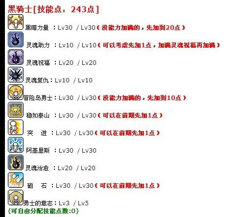 “冒险岛黑骑士技能”了解游戏快人一步 “冒险岛黑骑士技能”了解游戏快人一步
