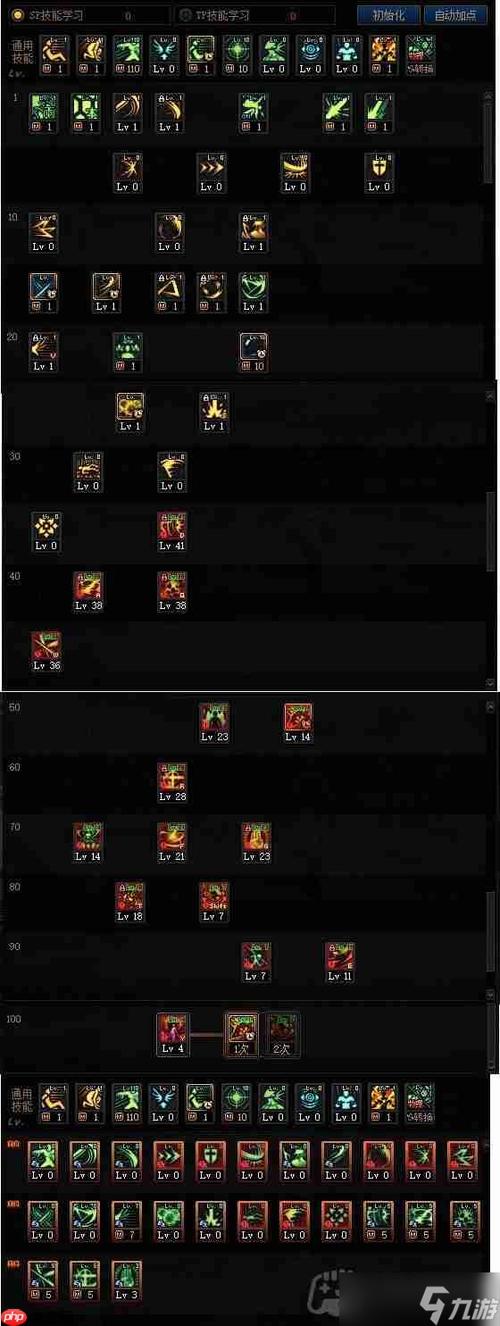 流浪武士技能/流浪武士技能怎么点