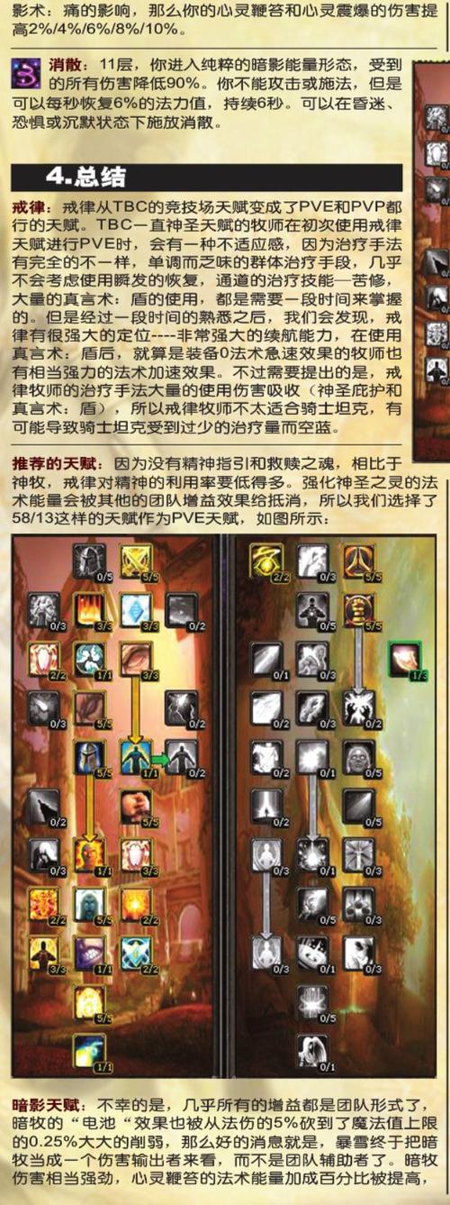 “魔兽牧师技能”了解游戏快人一步