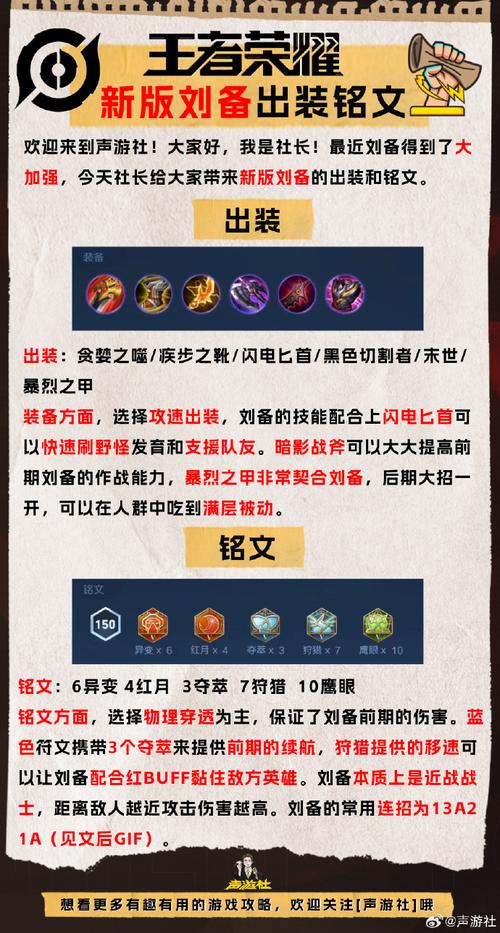 关于“王者荣耀刘备打法教程”你可能想知道