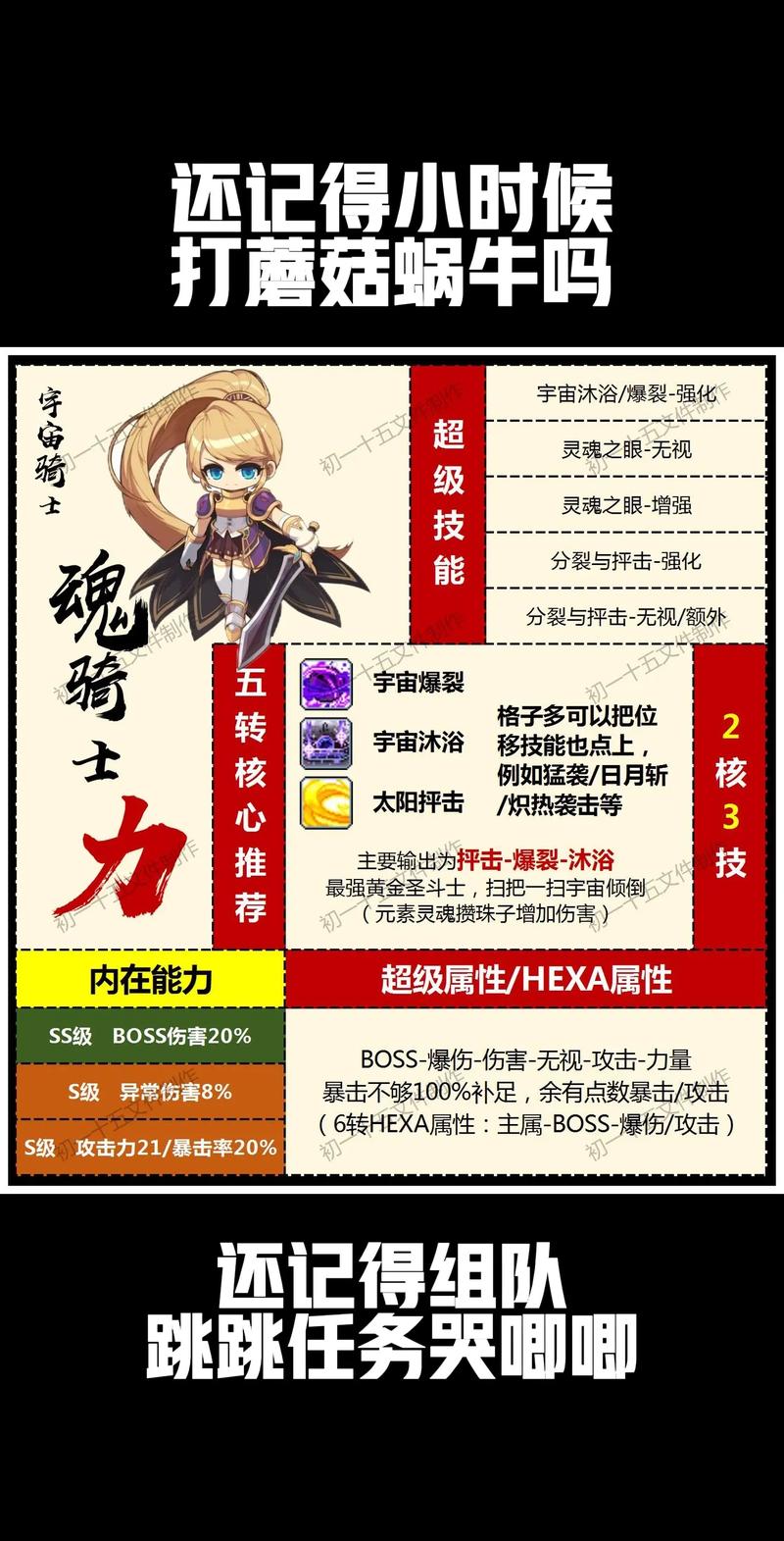 魂骑士技能，魂骑士技能展示