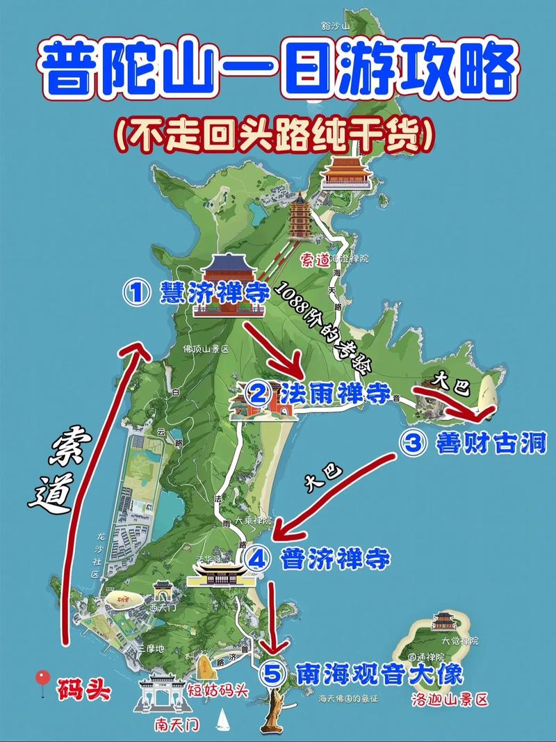 普陀山攻略，自己去普陀山攻略