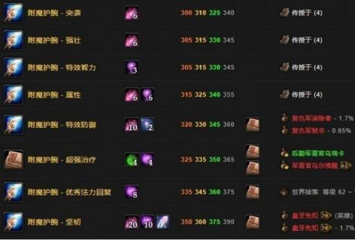 附魔1-300攻略，附魔1300攻略图纸