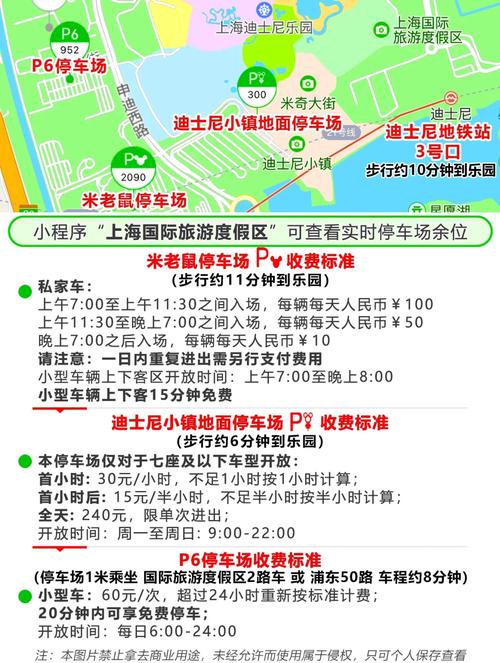迪士尼停车场攻略-迪士尼停车场位置